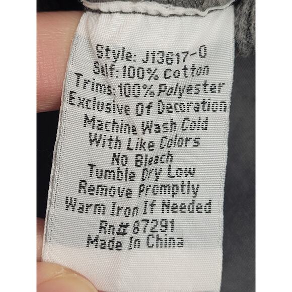 Johnny Was Floral Embroidered 3/4 Length Camo Thermal Tee Women's Sz M - Picture 6 of 6